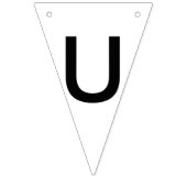 Aangepaste aangepaste gepersonaliseerde bundelbann vlaggetjes (Derde vlag)