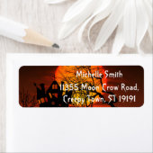 Aangepaste aangepaste halloween etiket (Insitu)