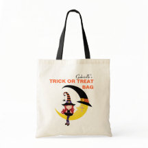 Aangepaste aangepaste halloween Trick or treat tas
