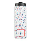 Aangepaste aangepaste Ice Cream-Initialen bevestig Thermosbeker (Voorkant)