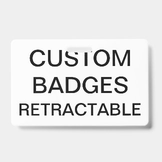 Aangepaste, aangepaste, intrekbare CLIP BADGE