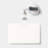 Aangepaste, aangepaste, intrekbare CLIP BADGE (Back with Retractable)