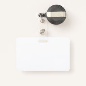 Aangepaste, aangepaste, intrekbare CLIP BADGE (Achterkant met intrekbare)