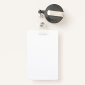 Aangepaste, aangepaste, intrekbare CLIP BADGE (Achterkant met intrekbare)