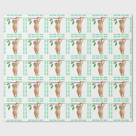 Aangepaste aangepaste kleur voor baby-sleuf cadeaupapier (Vlak)