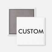 Aangepaste, aangepaste koelkast Magnet Blank (Voorkant / Achterkant)