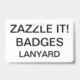 Aangepaste, aangepaste LANYARD BADGE