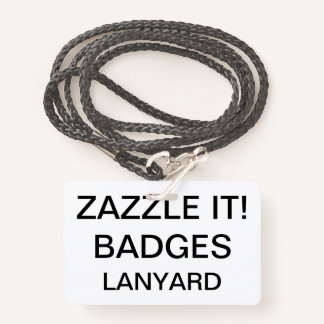 Aangepaste, aangepaste LANYARD BADGE