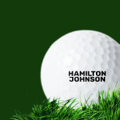 Aangepaste aangepaste naam golfballen