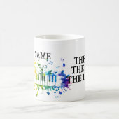 Aangepaste aangepaste naam klein voor pianist koffiemok (Center)