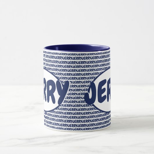 Aangepaste aangepaste naam mok (Midden)