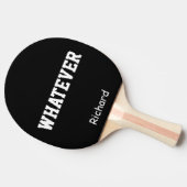 Aangepaste aangepaste naam tafeltennisbatje (Zijkant)