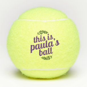 Aangepaste aangepaste naam tennisballen