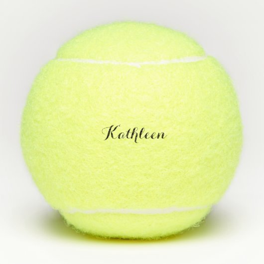 Aangepaste aangepaste naam tennisballen (Voorkant)