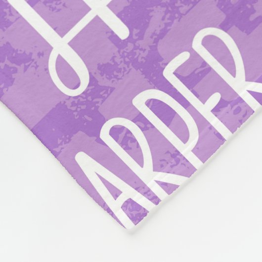 Aangepaste aangepaste naam voor Harper Fleece Deken (Hoek)