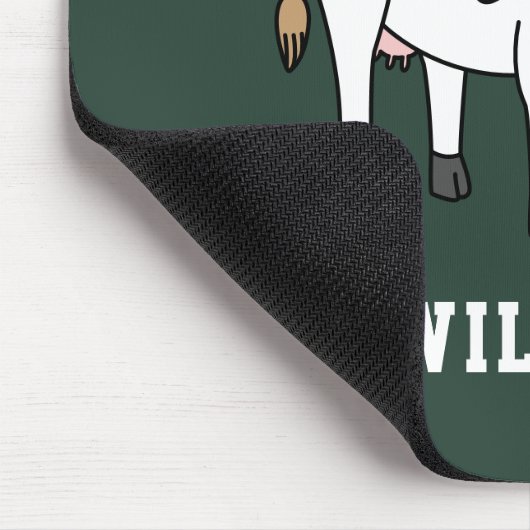 Aangepaste aangepaste naam voor Koe bevestigen Ter Muismat (Hoek)