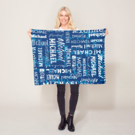 Aangepaste aangepaste naam voor Michael Fleece Deken