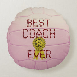 Aangepaste, aangepaste Netball Ball Beste coach Rond Kussen