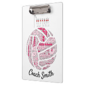 Aangepaste, aangepaste netball coach klembord (Links)