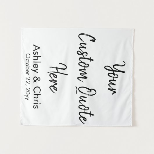 Aangepaste aangepaste offerte voor weduwschap op b wandkleed (Voorkant (horizontaal))