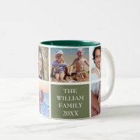 Aangepaste aangepaste reeks 6 Photo Collage Sage