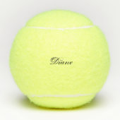 Aangepaste aangepaste scriptnaam tennisballen (Voorkant)