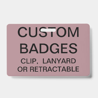 Aangepaste, aangepaste Sjabloon voor LANYARD BADGE