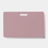 Aangepaste, aangepaste Sjabloon voor LANYARD BADGE (Achterkant)