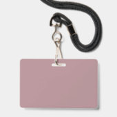Aangepaste, aangepaste Sjabloon voor LANYARD BADGE (Achterkant met lanyard)