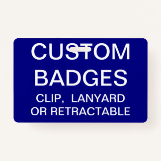 Aangepaste, aangepaste Sjabloon voor LANYARD BADGE