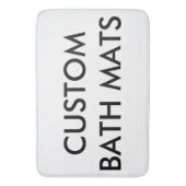 Aangepaste, aangepaste Sjabloon voor persoonlijk s Badmat (Voorkant Verticaal)