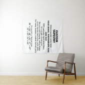 Aangepaste, aangepaste tapes voor wandmontage van wandkleed (In Situ (horizontaal))