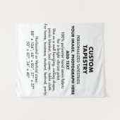 Aangepaste, aangepaste tapes voor wandmontage van wandkleed (Voorkant (horizontaal))