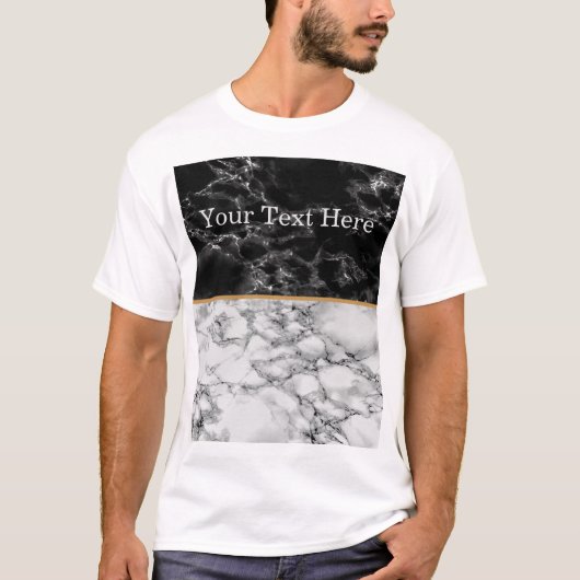 Aangepaste aangepaste tekst T-Shirt (Voorkant)