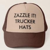 Aangepaste, aangepaste TRUCKER HAT lege Sjabloon Pet (Voorkant)