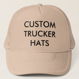 Aangepaste, aangepaste TRUCKER HAT lege Sjabloon Pet