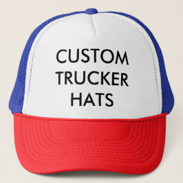 Aangepaste, aangepaste TRUCKER HAT lege Sjabloon Trucker Pet