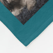 Aangepaste aangepaste Typografie en fotocollage Fleece Deken (Hoek)