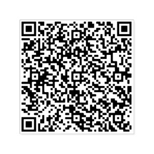 Aangepaste aangepaste Uw QR-code Sels-Inking Stamp Zelfinktende Stempel