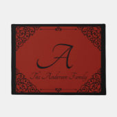 Aangepaste, aangepaste verwisselbare deurmat (Voorkant)