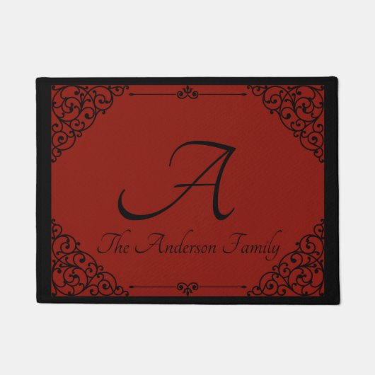 Aangepaste, aangepaste verwisselbare deurmat (Voorkant)