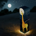 Aangepaste, aangepaste wijndoos voor Giraffe en Mo Wijn<br><div class="desc">Hoe smaakt de maan? Giraffe en maan | Aangepaste gepersonaliseerde wijndoos</div>