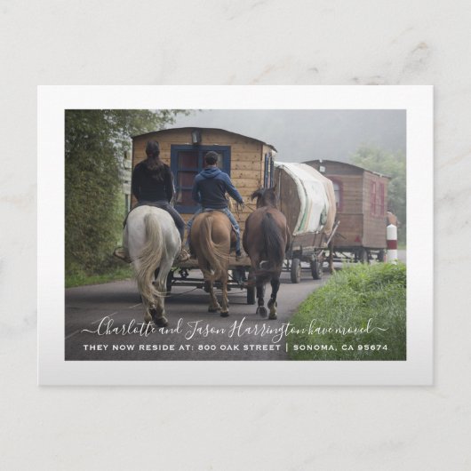 Aangepaste aankondiging foto verplaatsen (Voorkant)