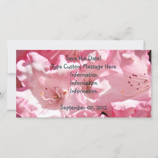 Aangepaste aankondiging Save the Date Foto Kaarten (Voorkant)