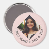 Aangepaste aankondiging van eindexamenfoto magneet (Voorkant / Achterkant)