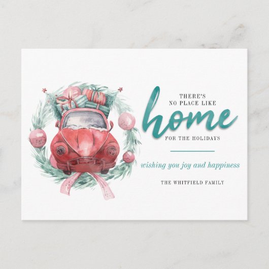 Aangepaste aankondiging van kerstvakantie (Voorkant)