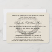 Aangepaste aankondigingen van cursusmateriaal voor (Achterkant)