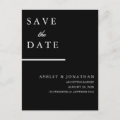Aangepaste aankondigingskaart voor 'Save the Date' (Voorkant)