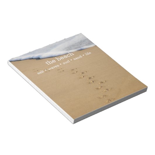 Aangepaste aanloopbalk notitieblok (Schuin)