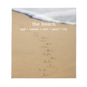 Aangepaste aanloopbalk notitieblok (Voorkant)